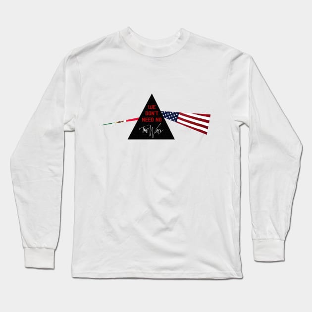 NO WALL Long Sleeve T-Shirt by TeeeeeeTime